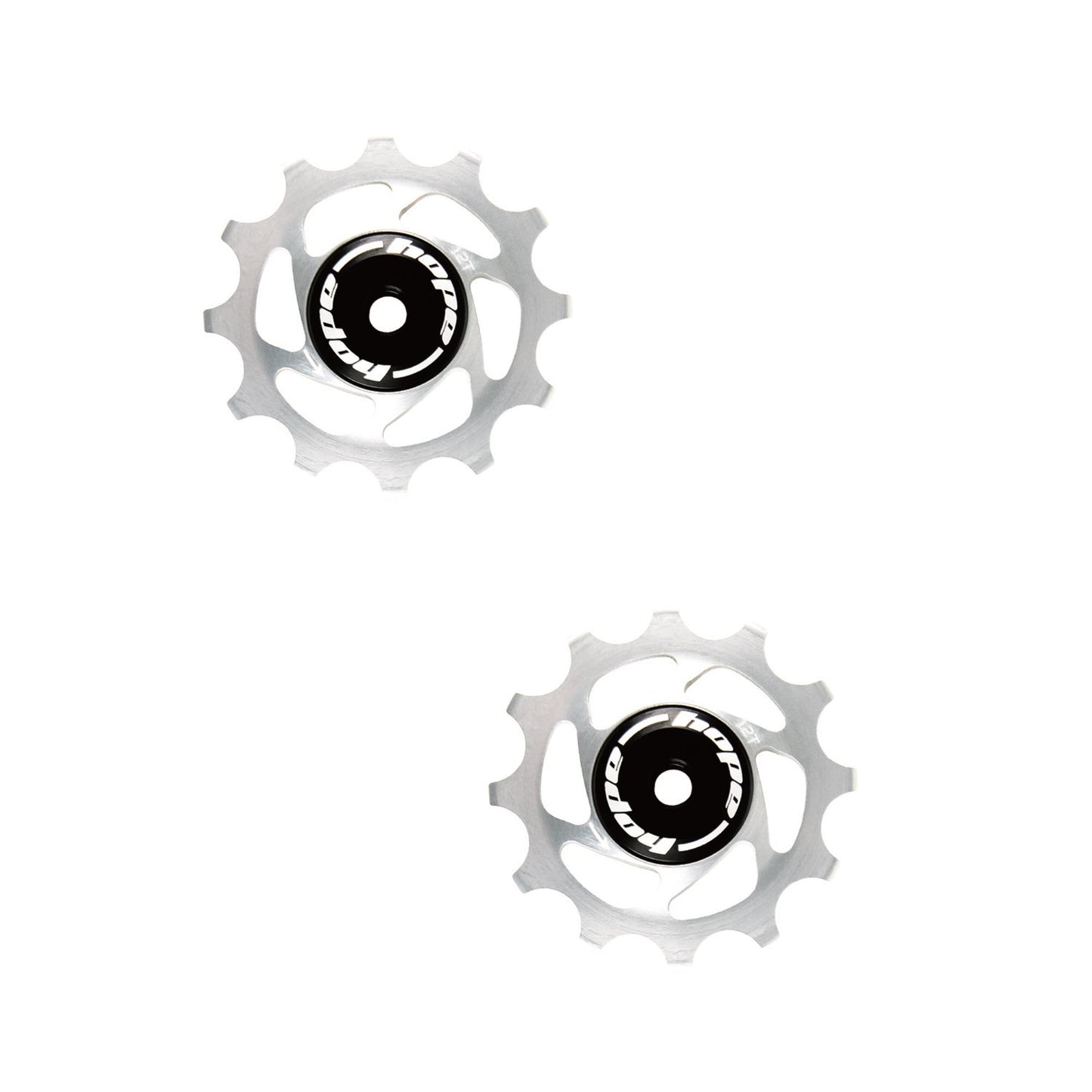 Hope 12 Tooth Jockey Wheels-12 Tooth-Silver-BRINK