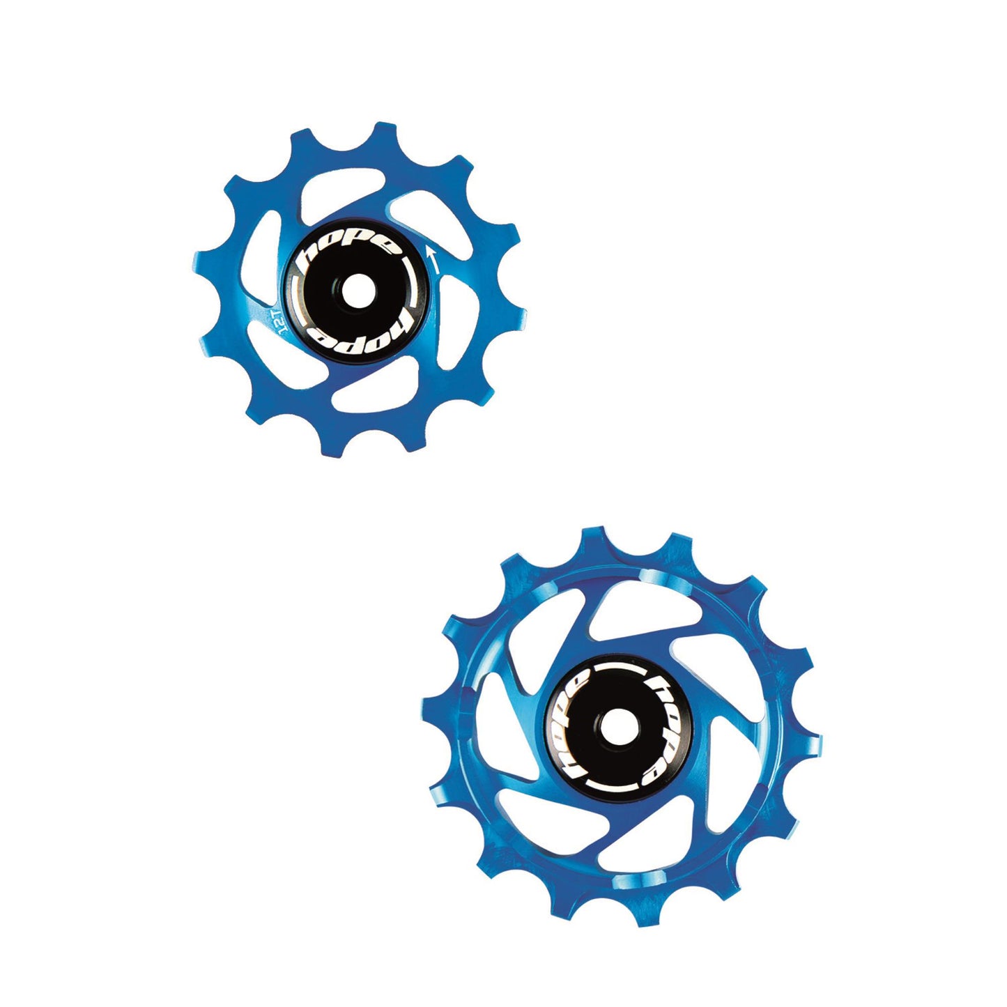 Hope 14 / 12 Tooth Jockey Wheels-14 / 12 Tooth-Blue-BRINK