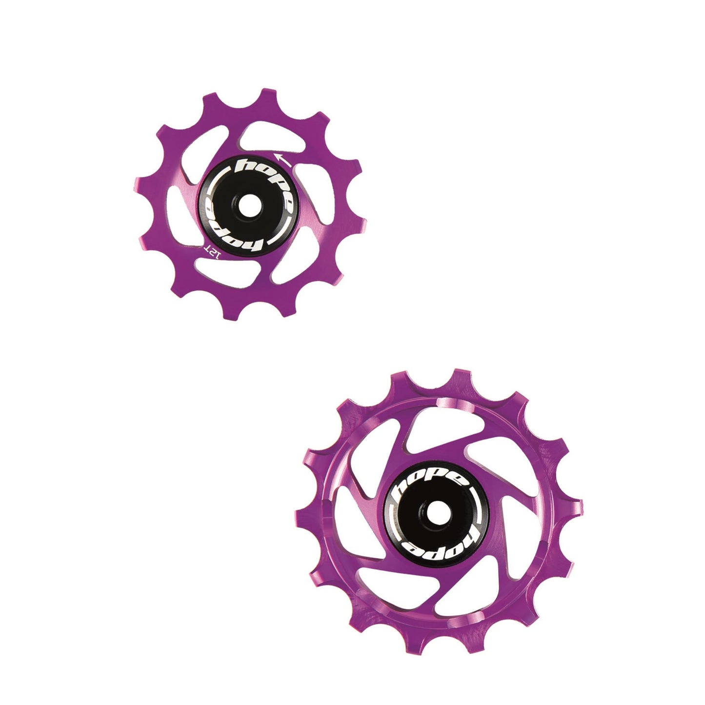 Hope 14 / 12 Tooth Jockey Wheels-14 / 12 Tooth-Purple-BRINK