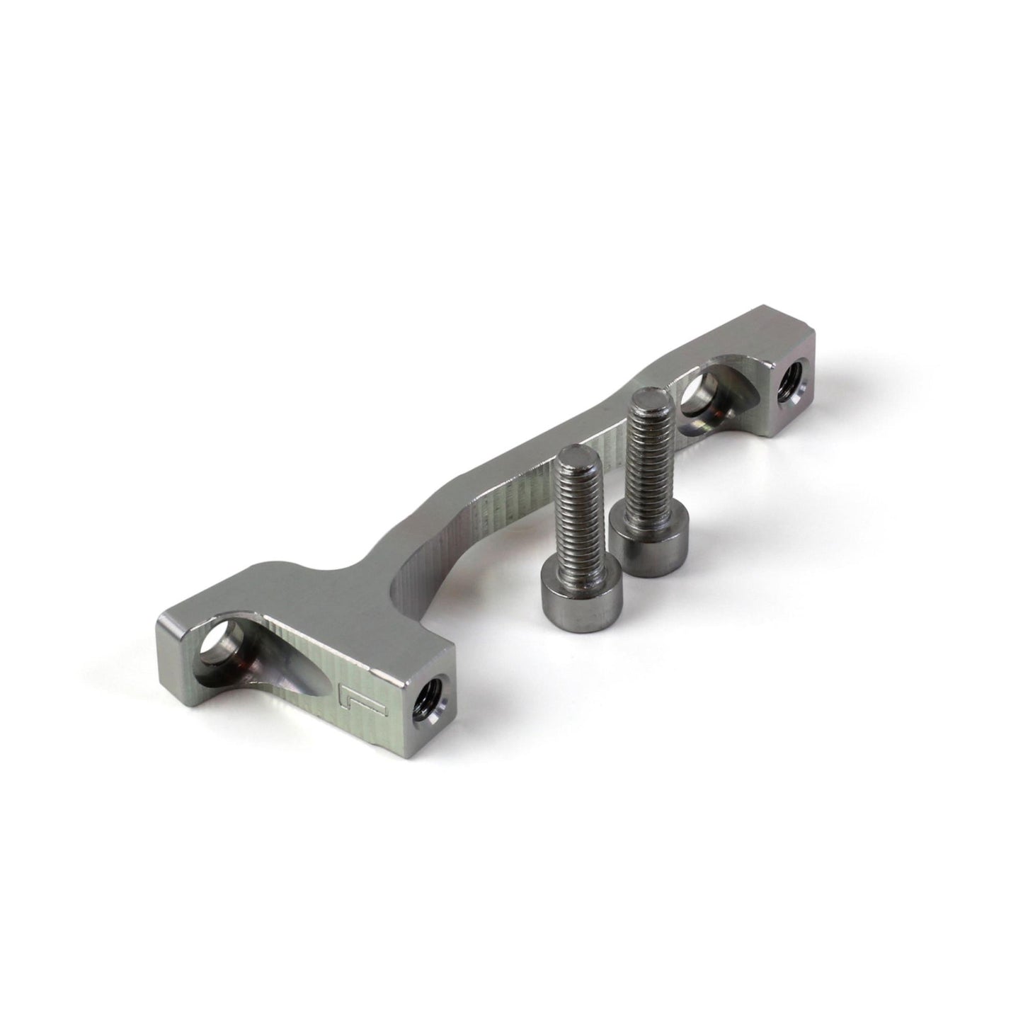 Hope Brake Mount Adapter-L - Post (160 to 180)-Silver-BRINK