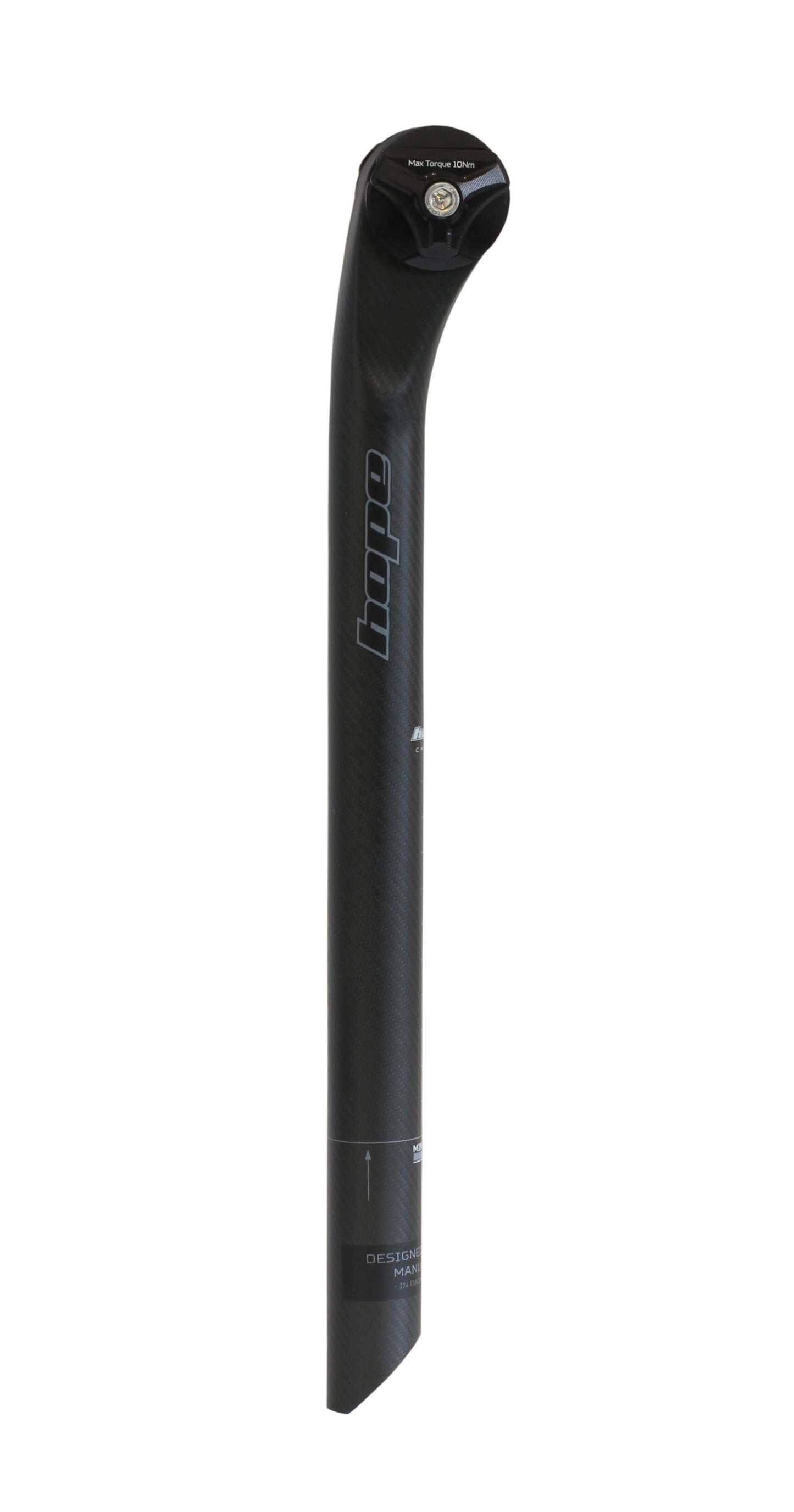 Hope Carbon Seatpost 27.2 x 350mm-27.2 x 350mm-Black-Circular Rail-BRINK