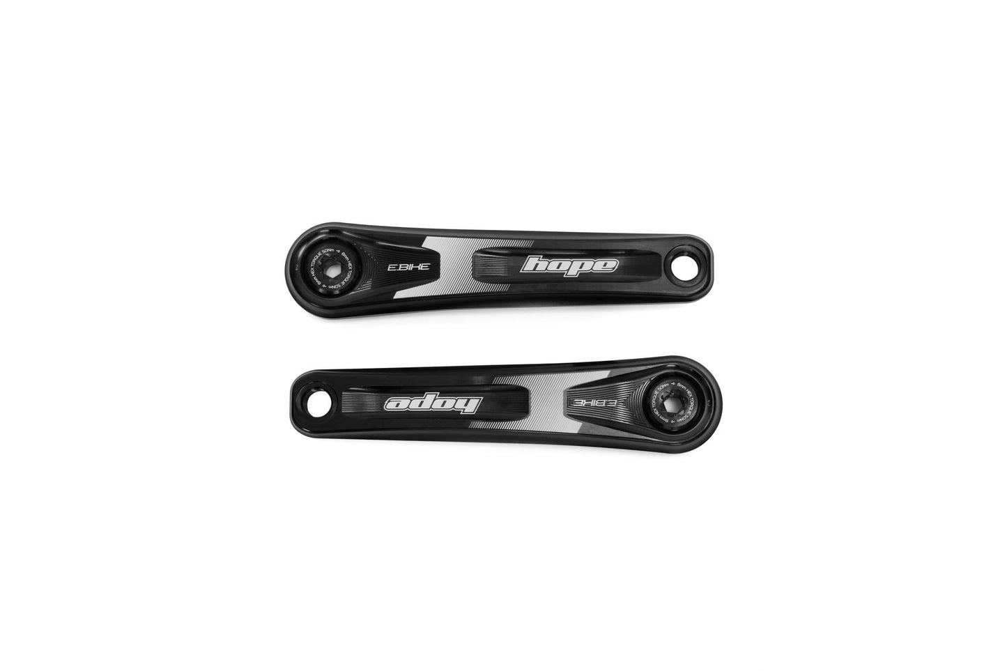 Hope E-Bike Crankset-155mm-Narrow Offset-Black-BRINK