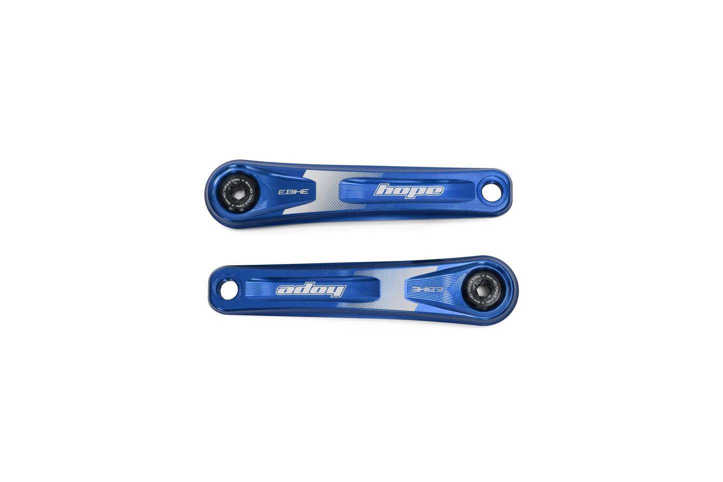 Hope E-Bike Crankset-155mm-Narrow Offset-Blue-BRINK