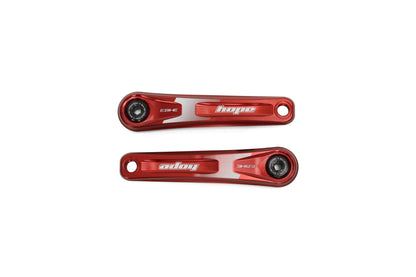 Hope E-Bike Crankset-155mm-Narrow Offset-Red-BRINK