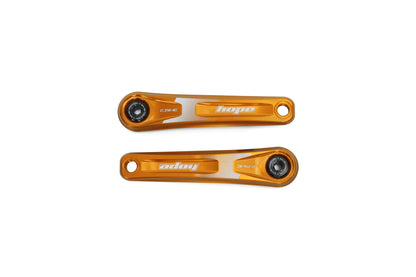 Hope E-Bike Crankset-155mm-Specialized Offset-Orange-BRINK