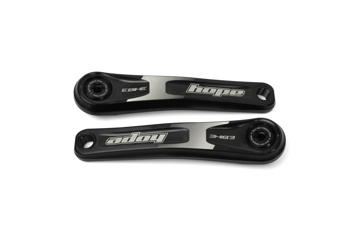 Hope E-Bike Crankset-155mm-Standard Offset-Black-BRINK