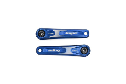 Hope E-Bike Crankset-165mm-Narrow Offset-Blue-BRINK