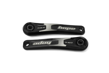 Hope E-Bike Crankset-165mm-Standard Offset-Black-BRINK