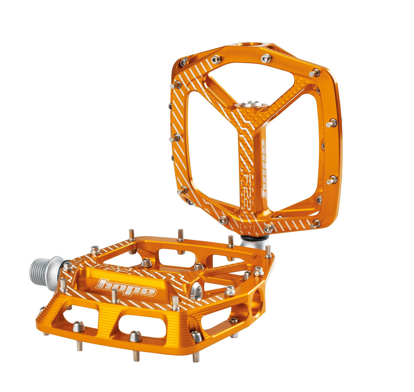 Hope F22 Pedals-Orange-BRINK