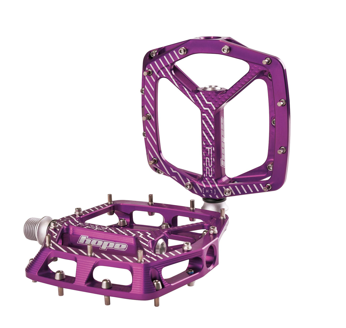 Hope F22 Pedals-Purple-BRINK