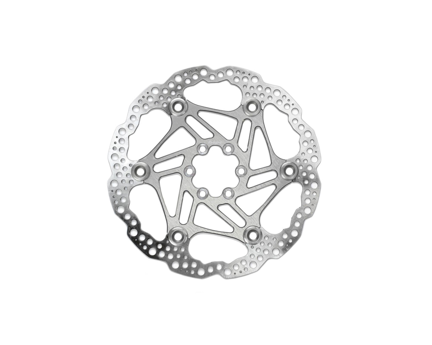 Hope Floating Rotor-6 Bolt-180mm-Silver-BRINK