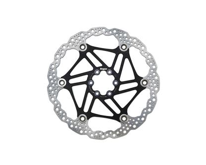 Hope Floating Rotor-6 Bolt-200mm-Black-BRINK