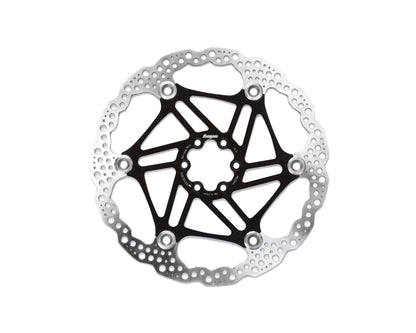 Hope Floating Rotor-6 Bolt-203mm-Black-BRINK