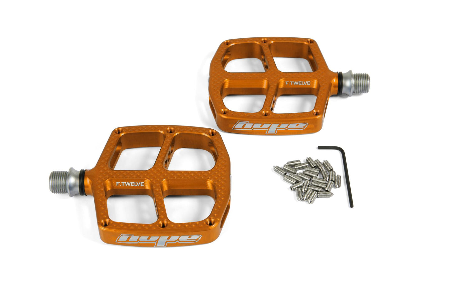 Hope Kids F12 Pedals-Orange-BRINK