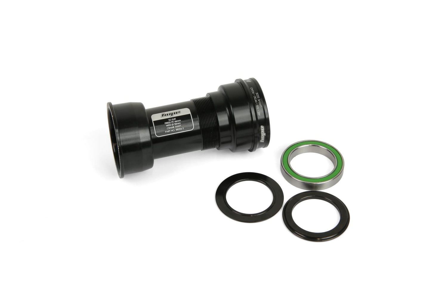 Hope PressFit Bottom Bracket-PF46 79mm BBright-30mm-Black-BRINK