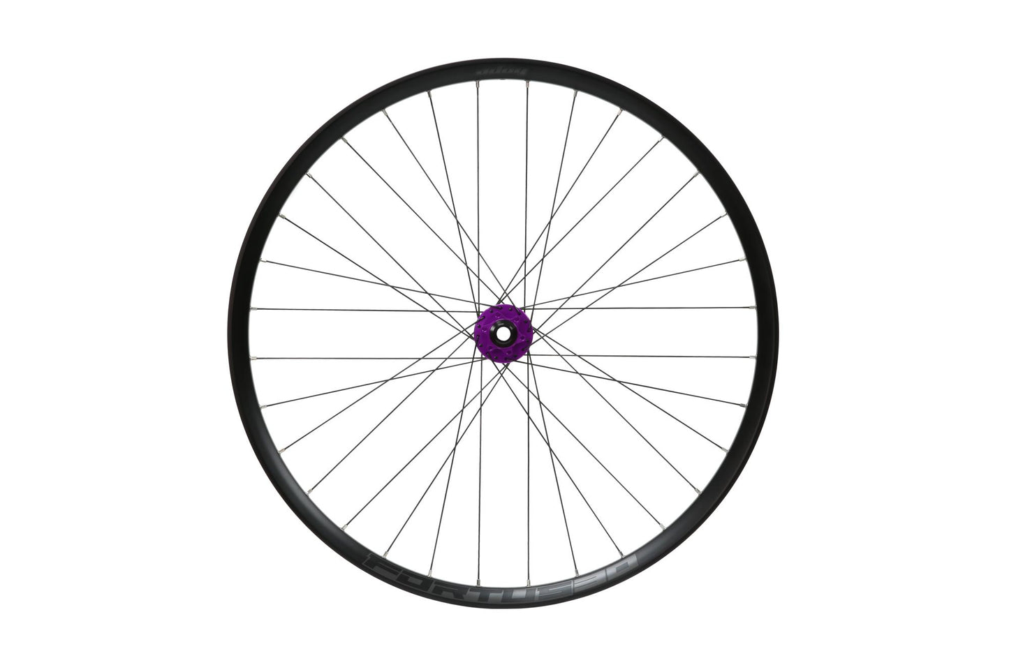 Hope Pro 5 Boost Front Wheel | Fortus 30 | 6-Bolt-27.5-Purple-BRINK