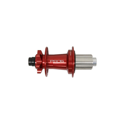 Hope Pro 5 Boost Rear Hub | J-Bend | 6-Bolt-24h-Red-HG Steel-BRINK