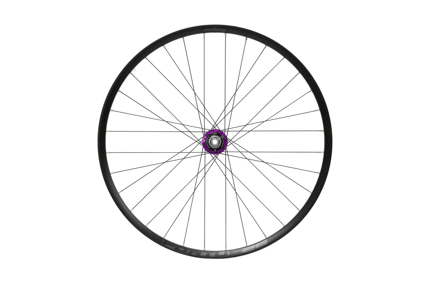 Hope Pro 5 Boost Rear Wheel | Fortus 26 | 6-Bolt-29-Purple-Micro Spline-BRINK