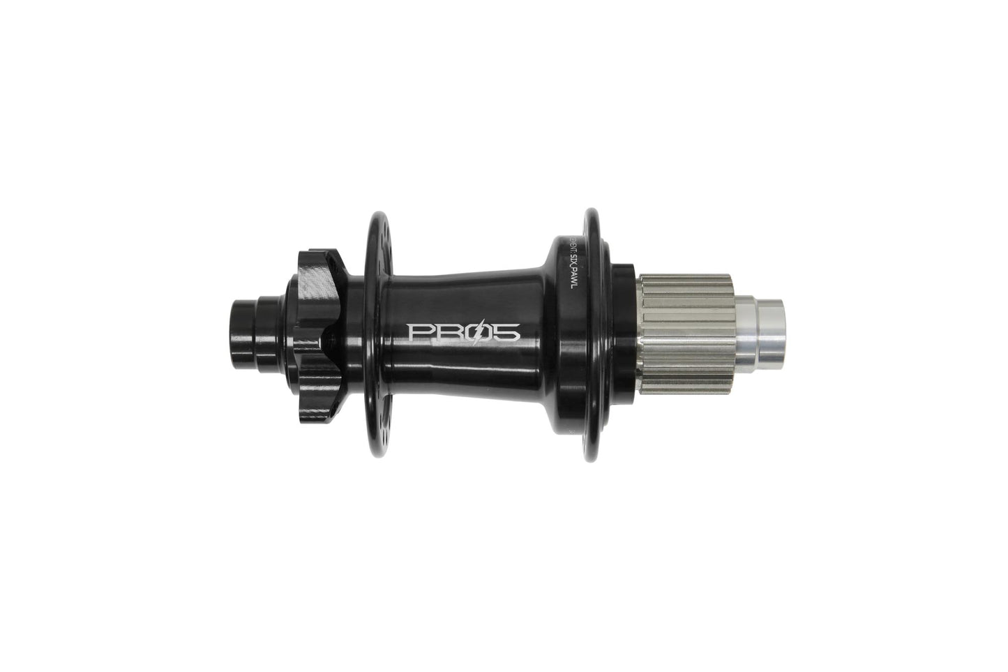 Hope Pro 5 E-Bike Rear Hub | J-Bend | 6-Bolt-148 x 12mm-Black-Micro Spline-BRINK