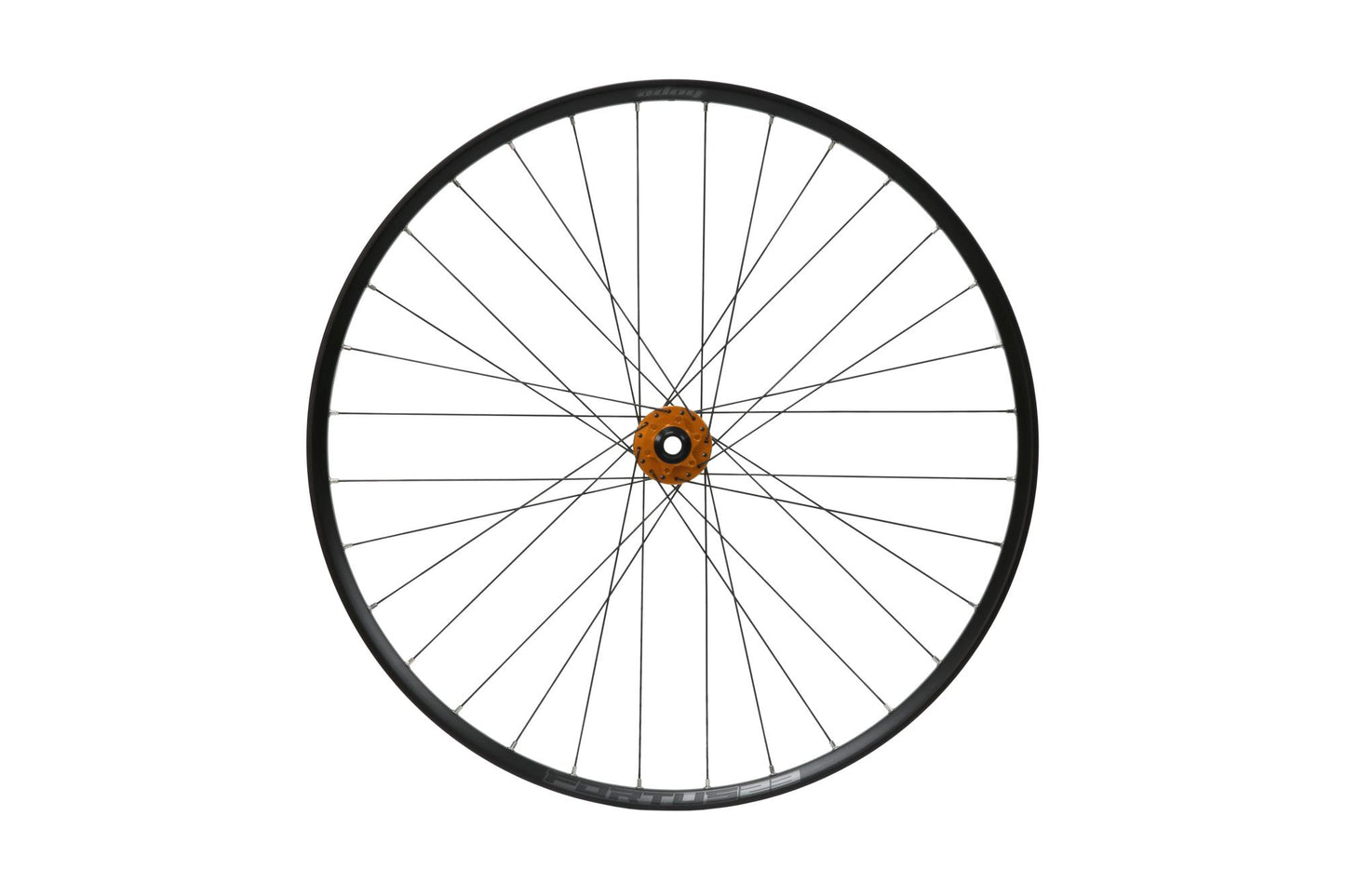 Hope Pro 5 Non-Boost Front Wheel | Fortus 23 | 6-Bolt-27.5-Orange-BRINK