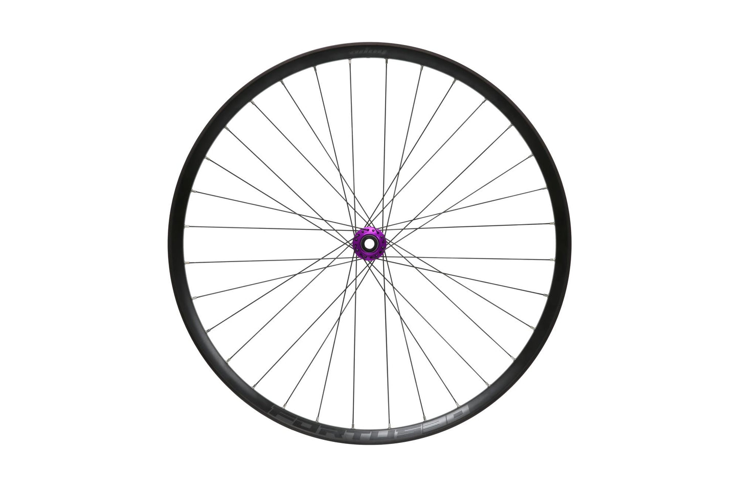 Hope Pro 5 Non-Boost Front Wheel | Fortus 30 | Centre Lock-26-Purple-BRINK