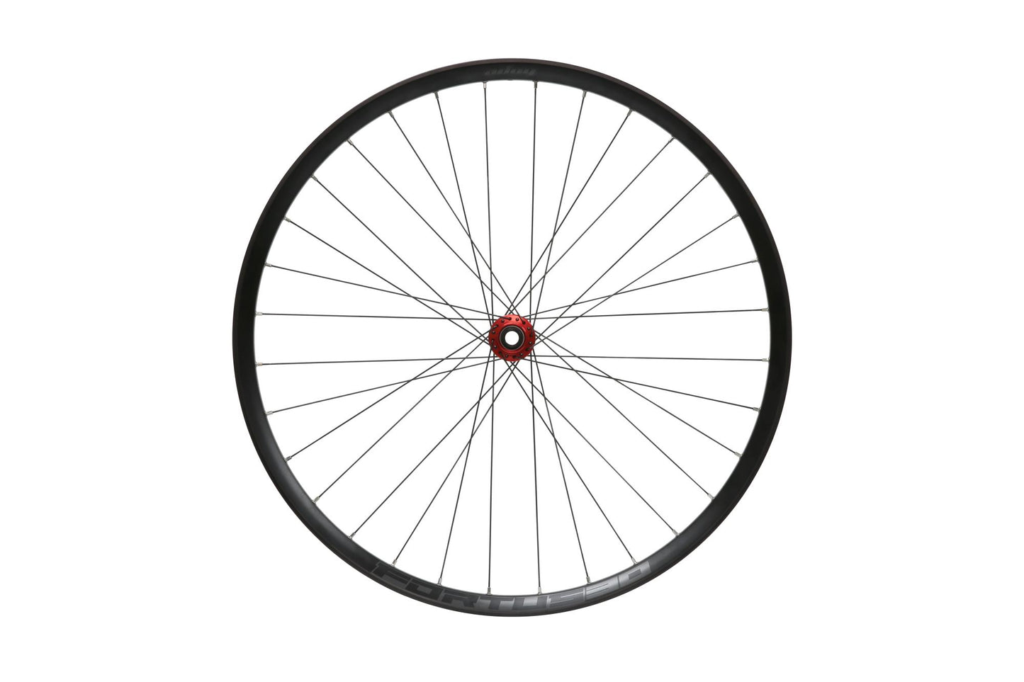 Hope Pro 5 Non-Boost Front Wheel | Fortus 30 | Centre Lock-27.5-Red-BRINK