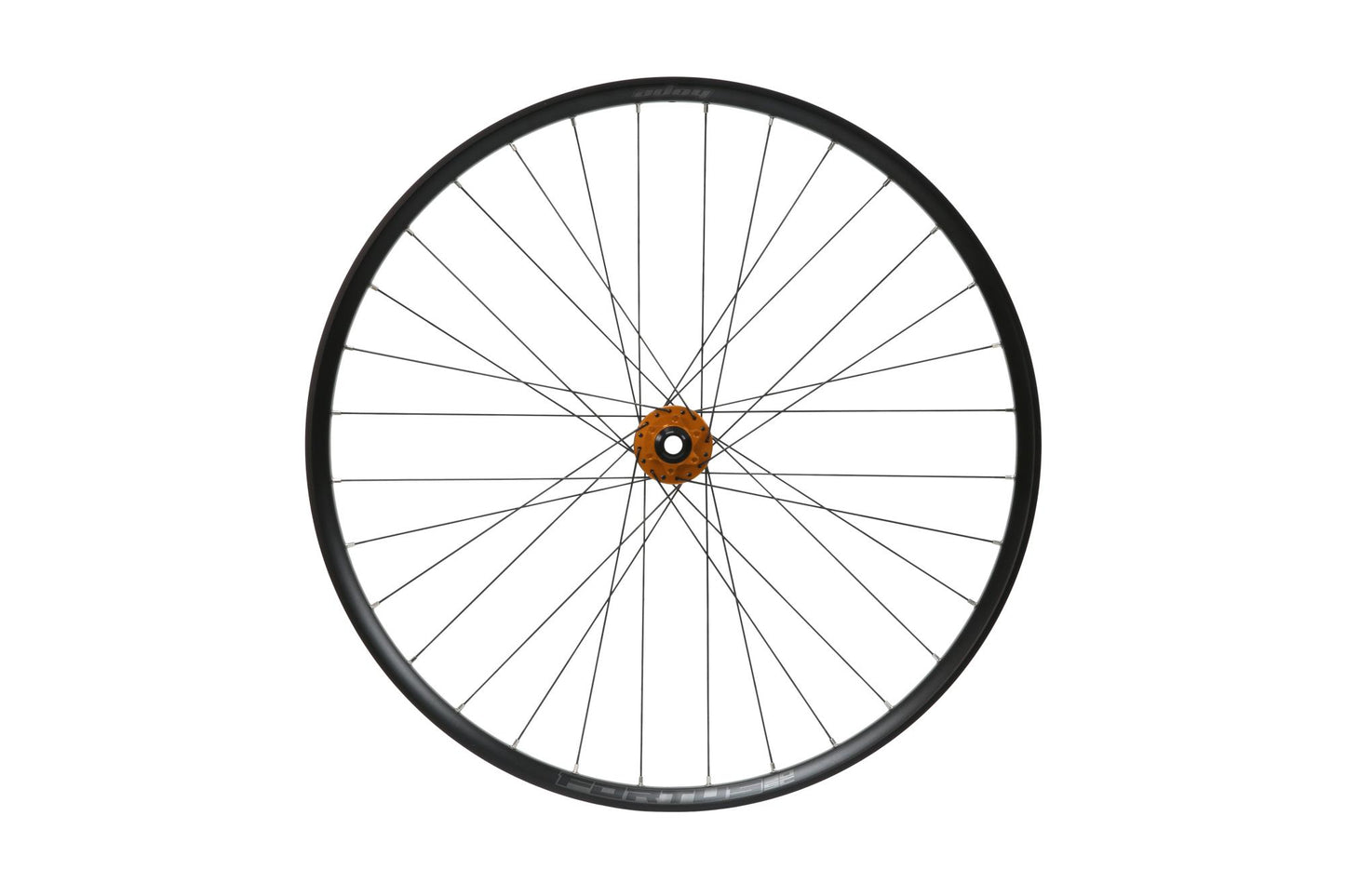 Hope Pro 5 Non-Boost Front Wheel | Fortus 30SC | 6-Bolt-27.5-Orange-BRINK