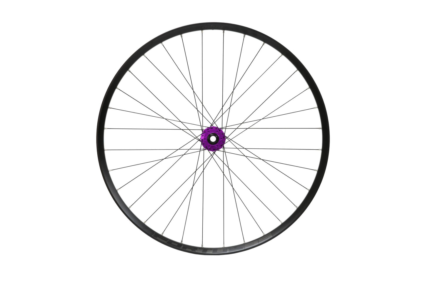 Hope Pro 5 Non-Boost Front Wheel | Fortus 35 | 6-Bolt-29-Purple-BRINK