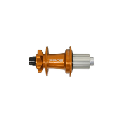 Hope Pro 5 Non-Boost Rear Hub | J-Bend | 6-Bolt-24h-Orange-HG Aluminium-BRINK