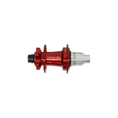 Hope Pro 5 Non-Boost Rear Hub | J-Bend | 6-Bolt-24h-Red-XD-BRINK
