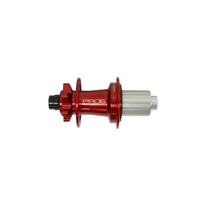 Hope Pro 5 Non-Boost Rear Hub | J-Bend | 6-Bolt-28h-Red-HG Aluminium-BRINK