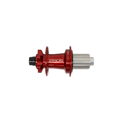 Hope Pro 5 Non-Boost Rear Hub | J-Bend | 6-Bolt-28h-Red-HG Steel-BRINK