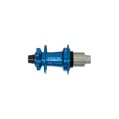 Hope Pro 5 Non-Boost Rear Hub | J-Bend | 6-Bolt-32h-Blue-Micro Spline-BRINK