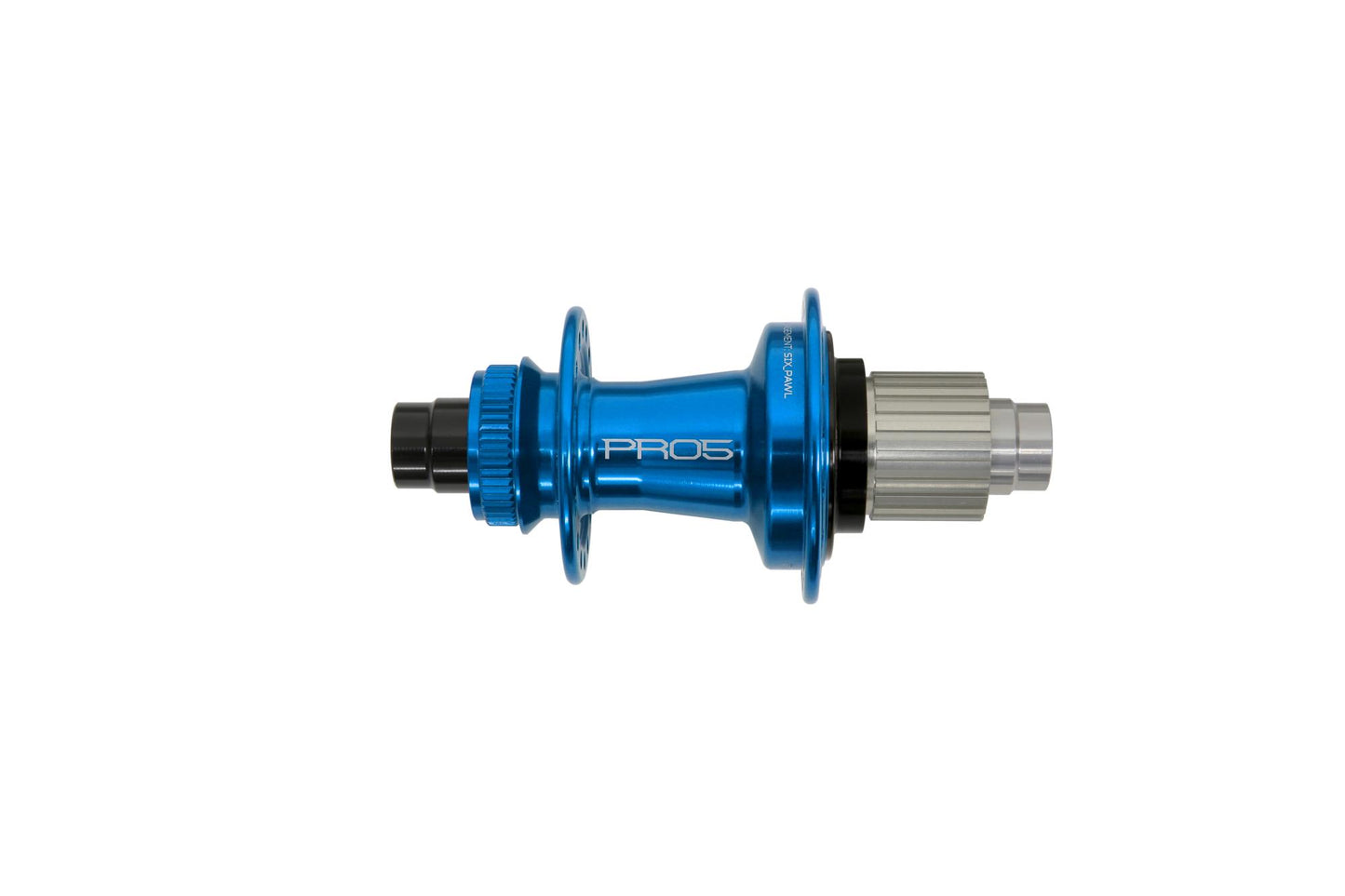 Hope Pro 5 Non-Boost Rear Hub | J-Bend | Centre Lock-24h-Blue-Micro Spline-BRINK