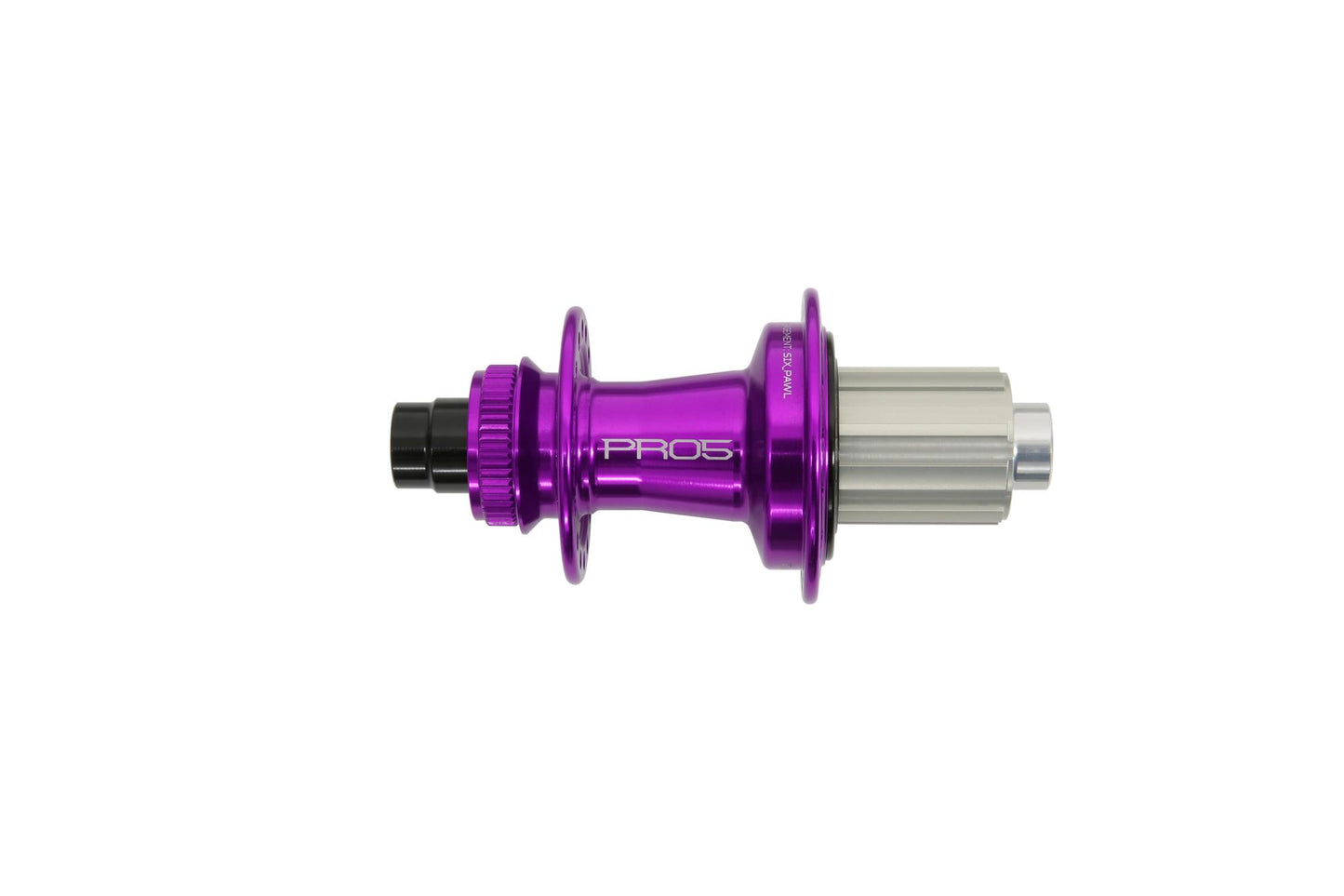 Hope Pro 5 Non-Boost Rear Hub | J-Bend | Centre Lock-24h-Purple-HG Aluminium-BRINK