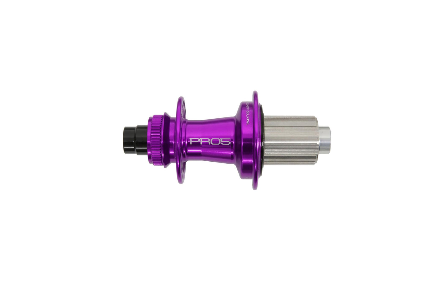 Hope Pro 5 Non-Boost Rear Hub | J-Bend | Centre Lock-24h-Purple-HG Steel-BRINK