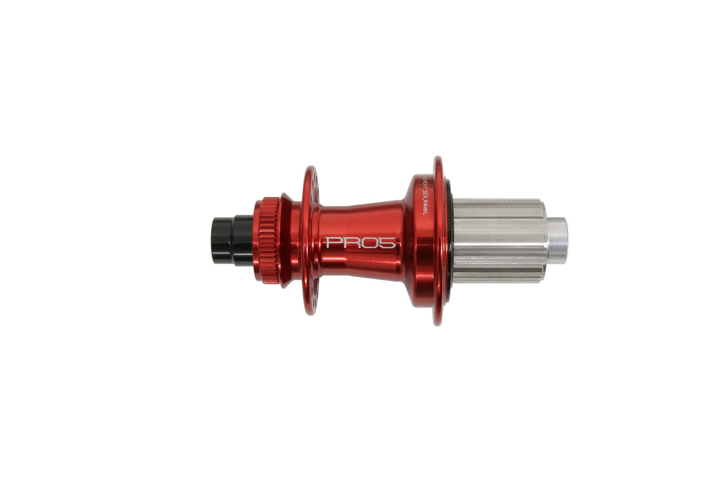 Hope Pro 5 Non-Boost Rear Hub | J-Bend | Centre Lock-24h-Red-HG Steel-BRINK