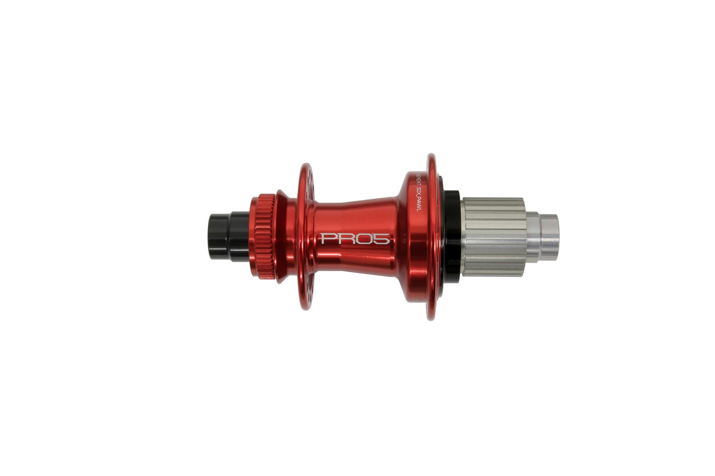 Hope Pro 5 Non-Boost Rear Hub | J-Bend | Centre Lock-24h-Red-Micro Spline-BRINK