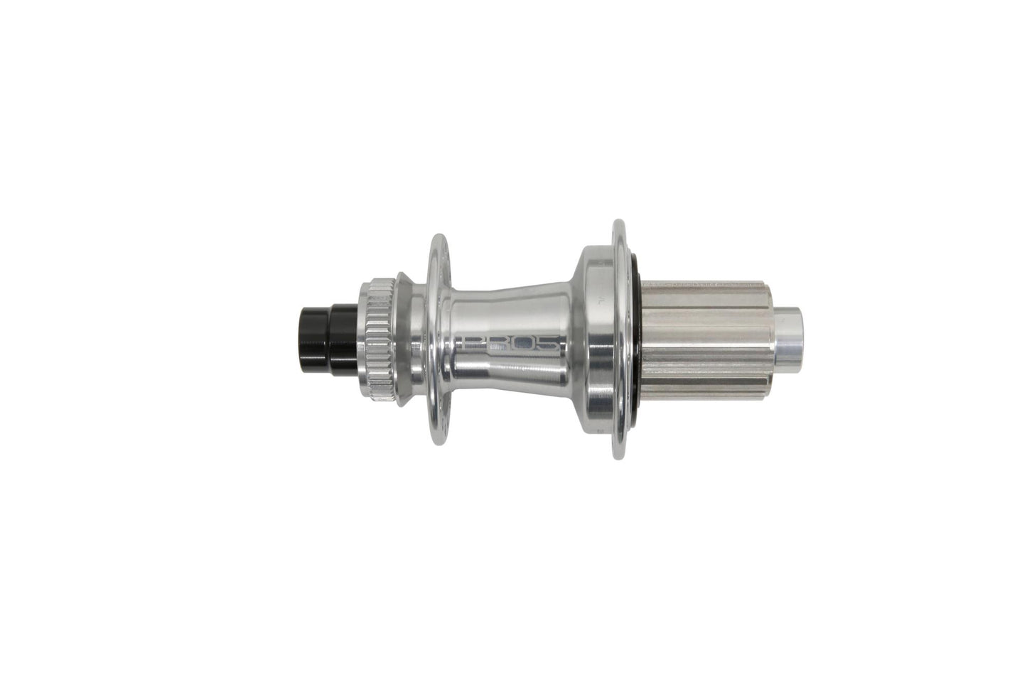 Hope Pro 5 Non-Boost Rear Hub | J-Bend | Centre Lock-24h-Silver-HG Steel-BRINK