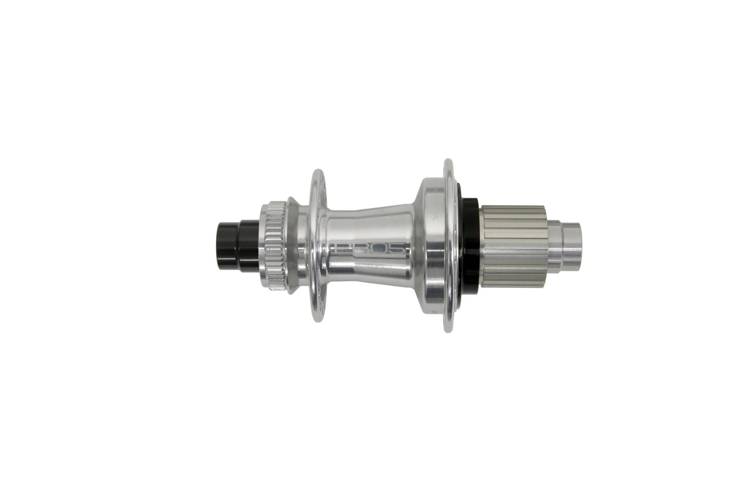 Hope Pro 5 Non-Boost Rear Hub | J-Bend | Centre Lock-24h-Silver-Micro Spline-BRINK