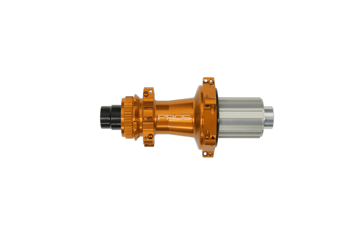 Hope Pro 5 Non-Boost Rear Hub | Straight Pull | Centre Lock-24h-Orange-HG Aluminium-BRINK