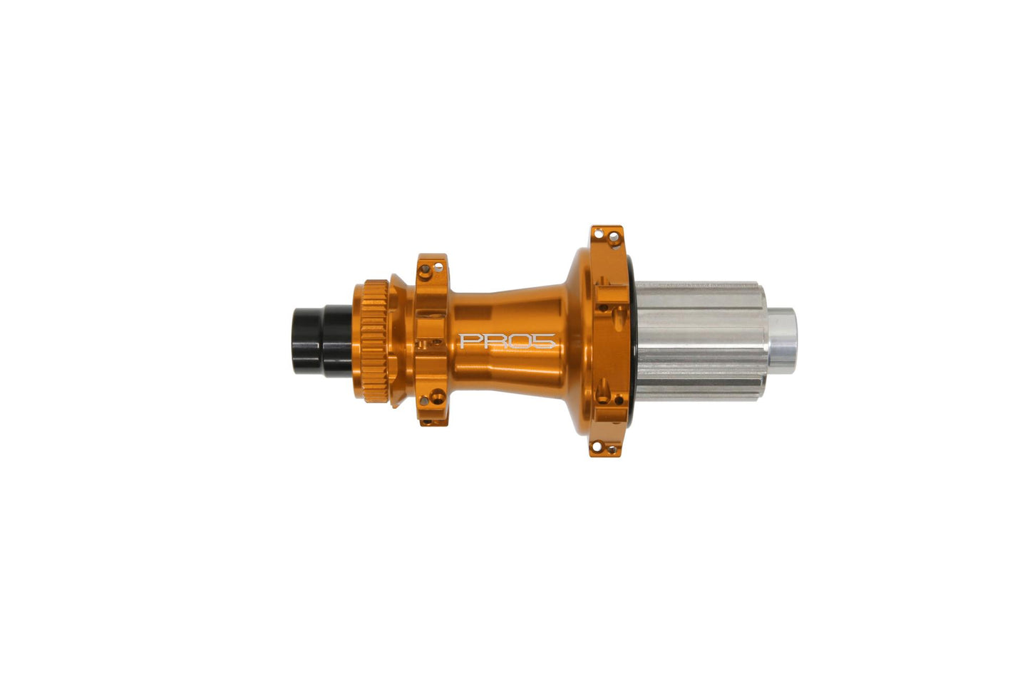 Hope Pro 5 Non-Boost Rear Hub | Straight Pull | Centre Lock-24h-Orange-HG Steel-BRINK