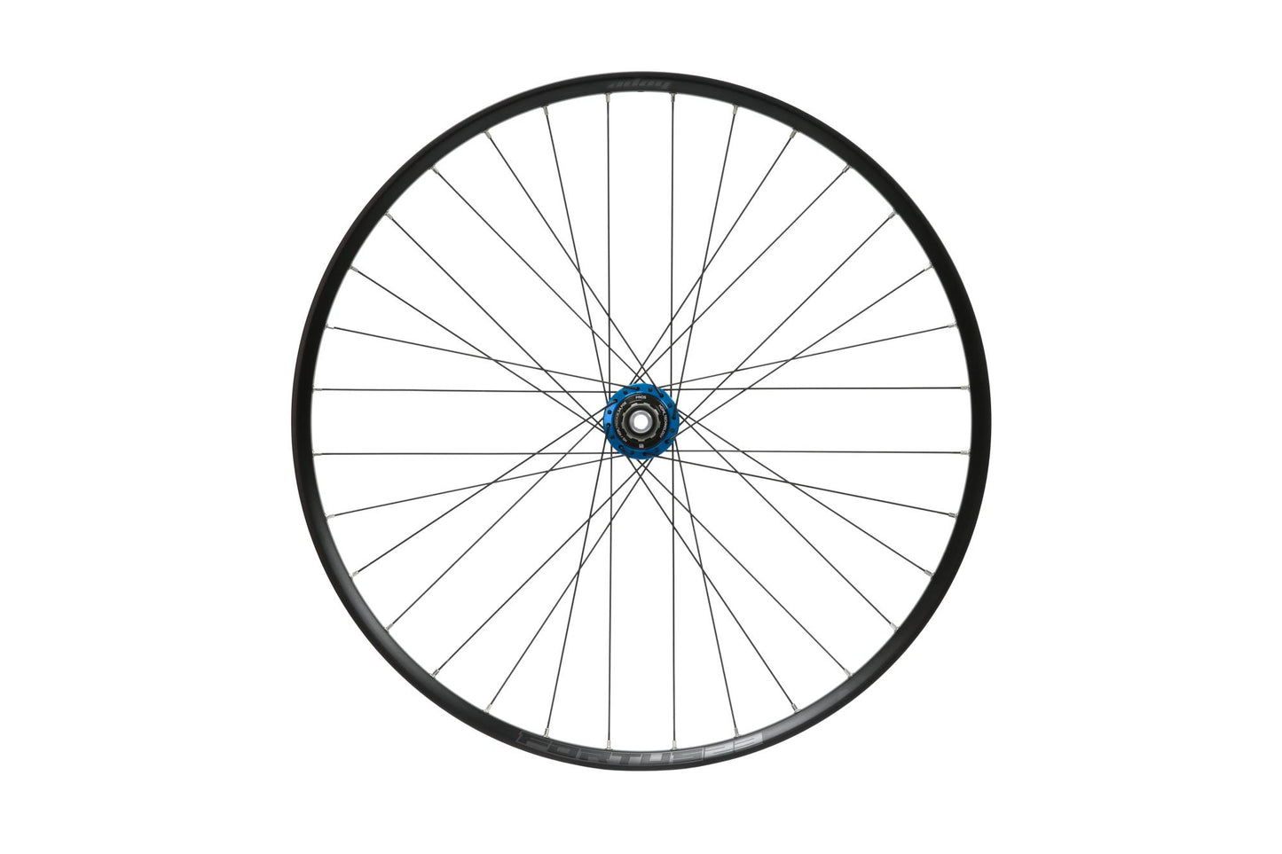Hope Pro 5 Non-Boost Rear Wheel | Fortus 23 | 6-Bolt-27.5-Blue-HG Steel-BRINK