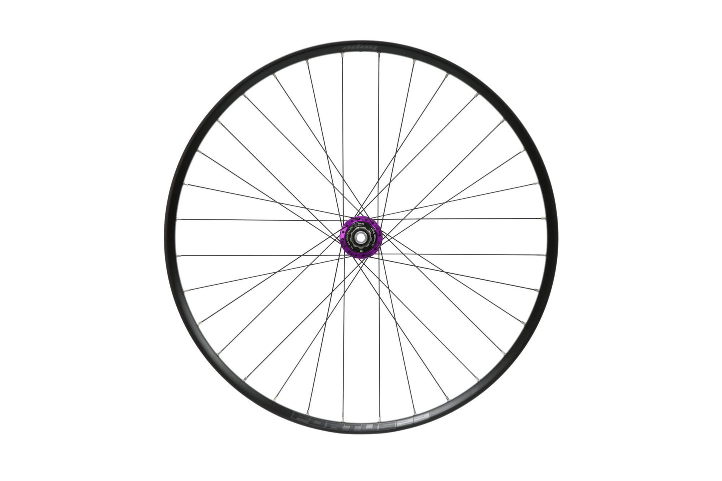Hope Pro 5 Non-Boost Rear Wheel | Fortus 23 | Centre Lock-27.5-Purple-HG Steel-BRINK