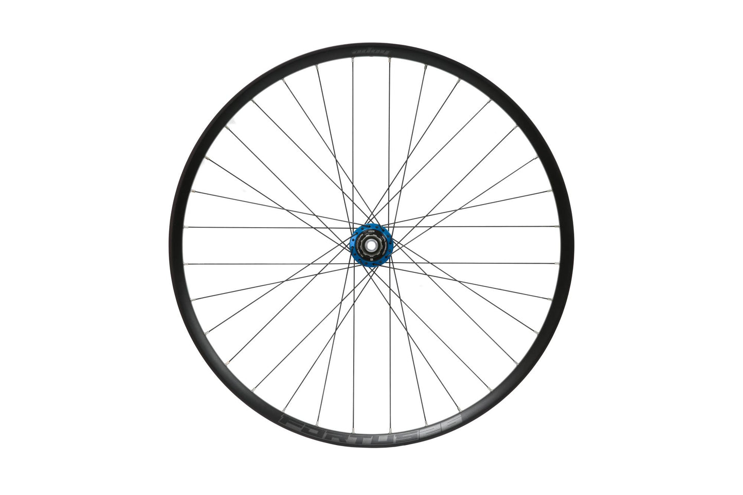 Hope Pro 5 Non-Boost Rear Wheel | Fortus 26 | 6-Bolt-26-Blue-HG Steel-BRINK