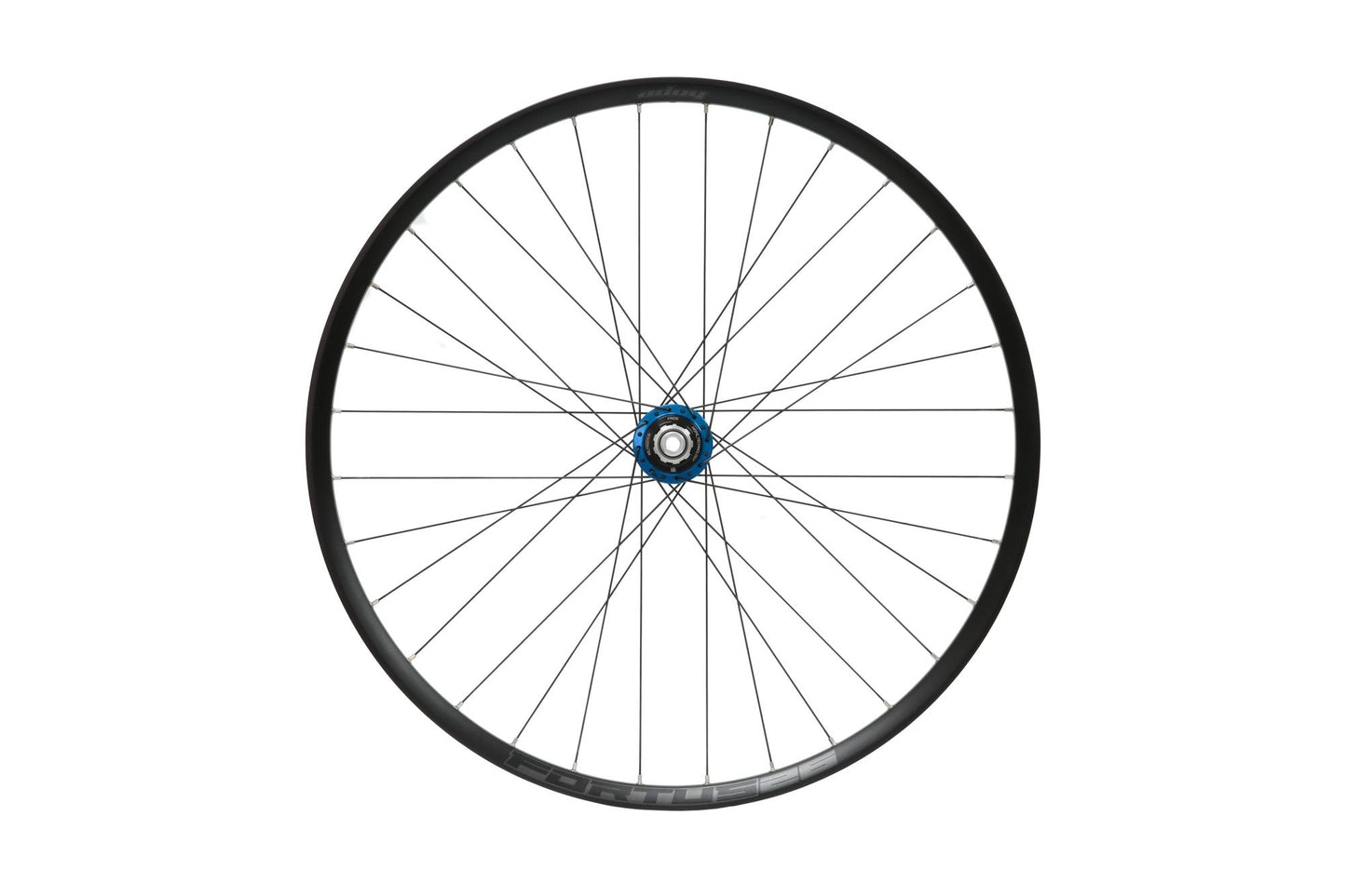 Hope Pro 5 Non-Boost Rear Wheel | Fortus 26 | 6-Bolt-26-Blue-XD-BRINK