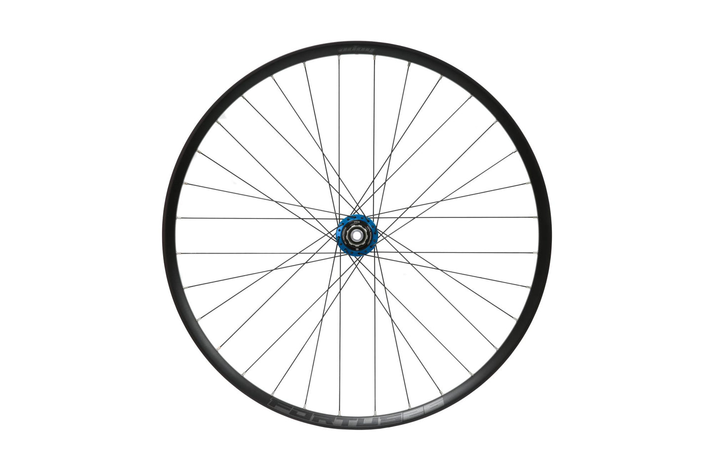 Hope Pro 5 Non-Boost Rear Wheel | Fortus 26 | 6-Bolt-27.5-Blue-HG Aluminium-BRINK