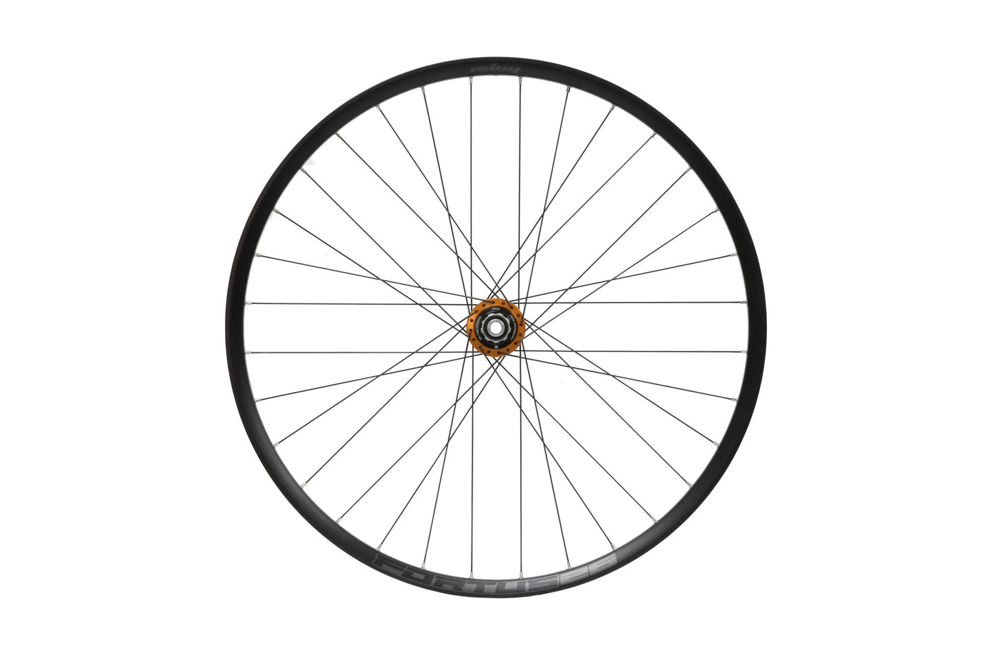 Hope Pro 5 Non-Boost Rear Wheel | Fortus 26 | 6-Bolt-27.5-Orange-HG Aluminium-BRINK