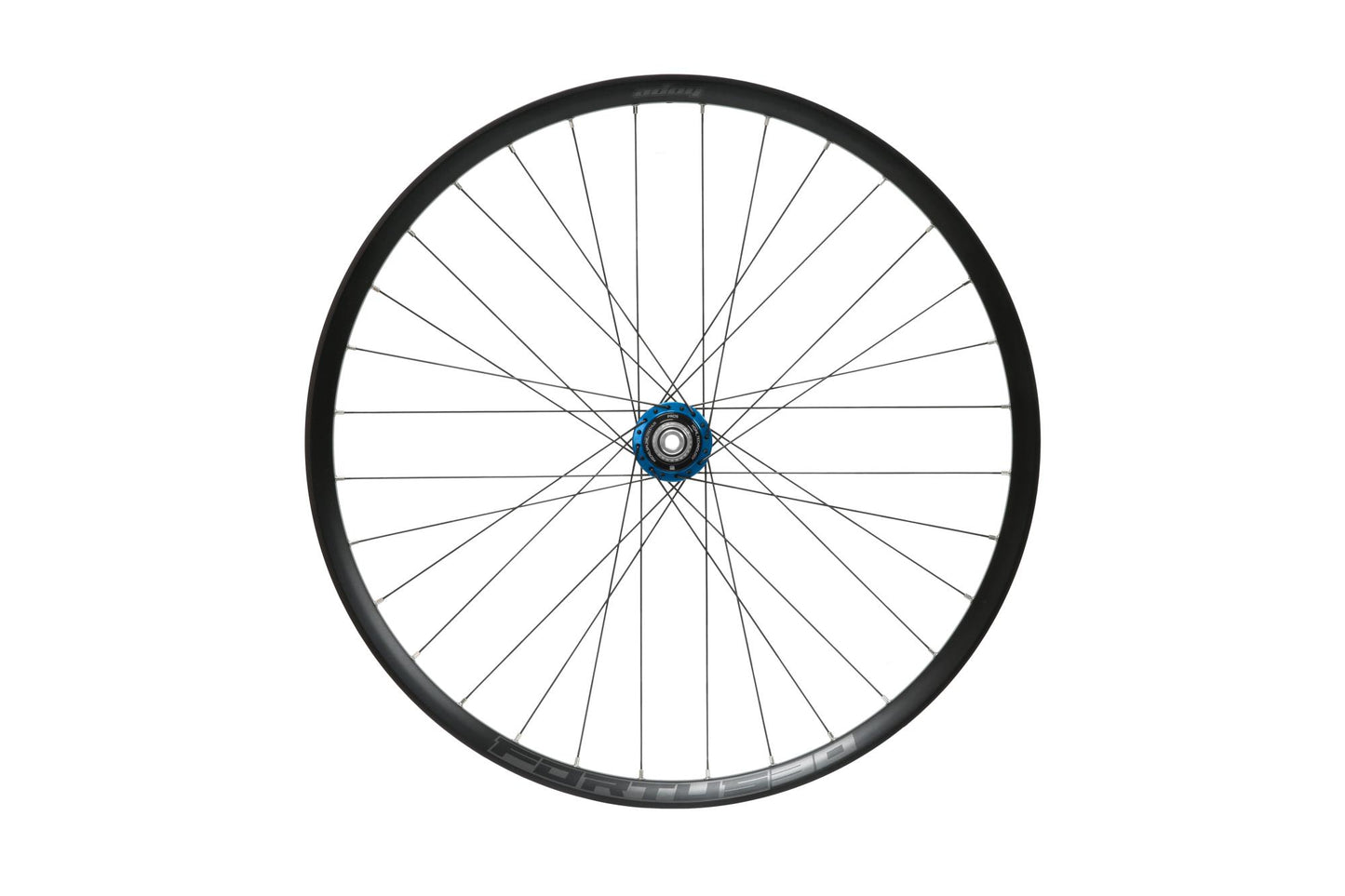 Hope Pro 5 Non-Boost Rear Wheel | Fortus 30 | 6-Bolt-26-Blue-Micro Spline-BRINK