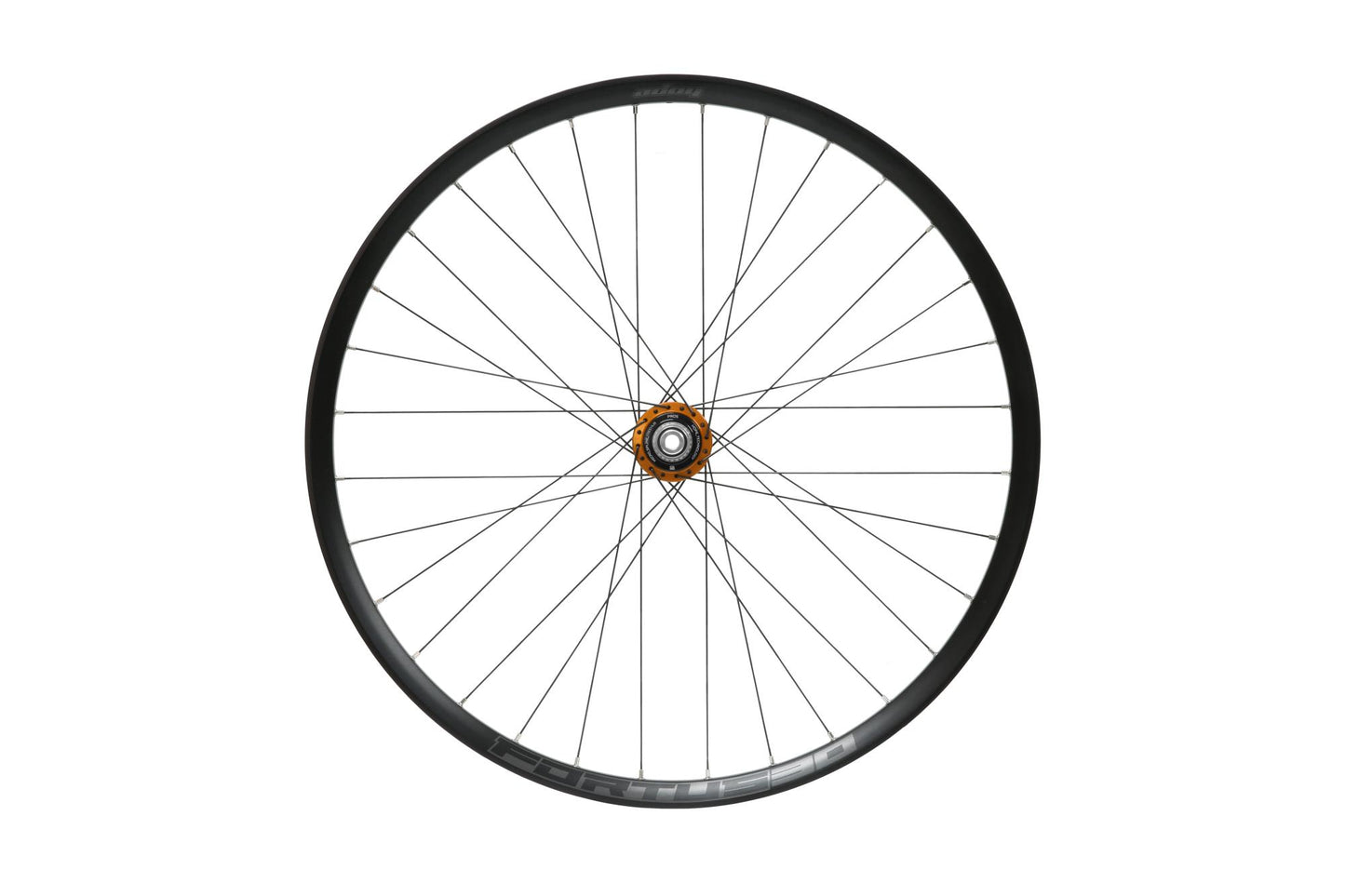 Hope Pro 5 Non-Boost Rear Wheel | Fortus 30 | 6-Bolt-26-Orange-Micro Spline-BRINK